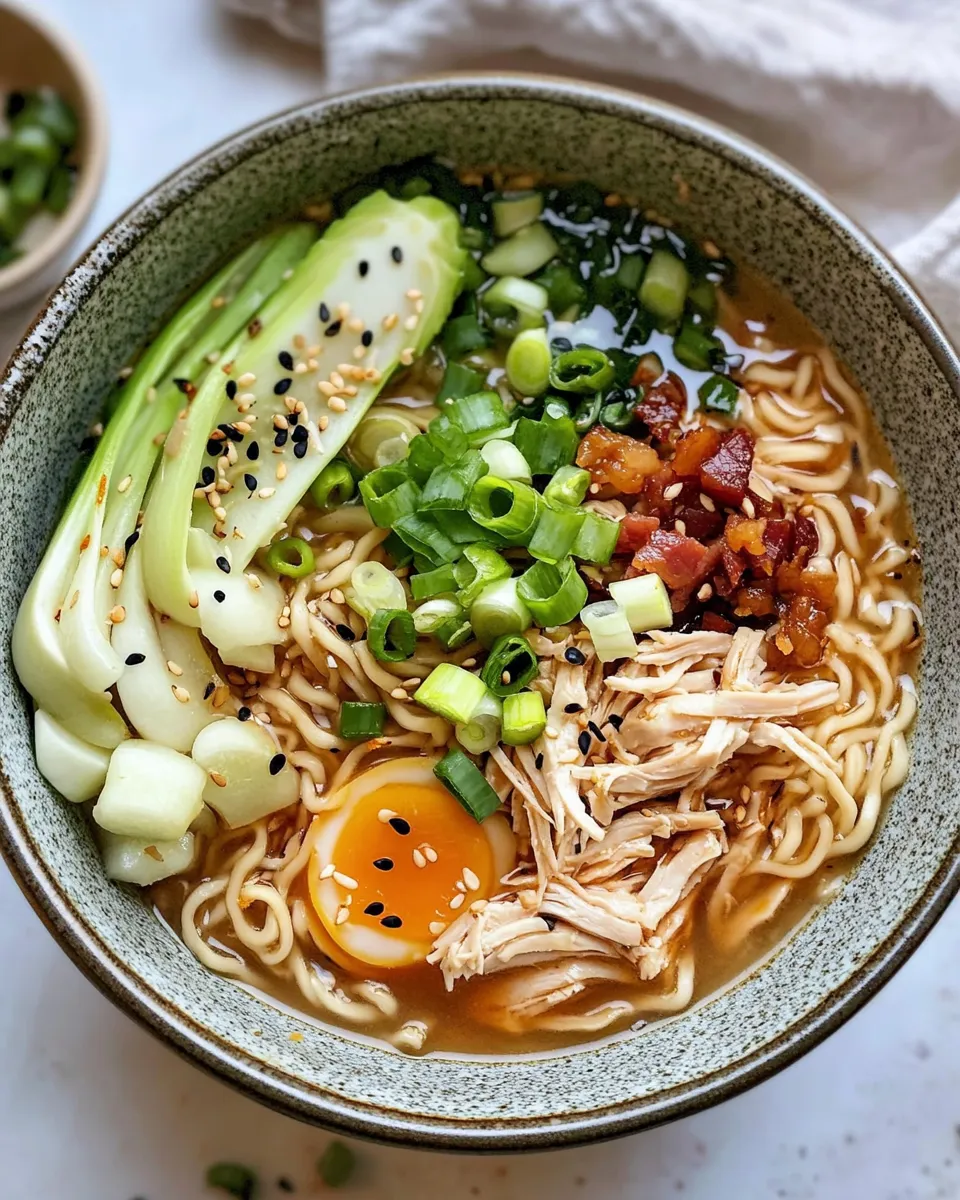 Classic Slow Cooker Chicken Ramen (Weeknight Cozy) recipe image
