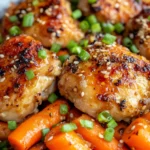 Homemade Slow Cooker Honey Garlic Chicken & Carrots recipe photo