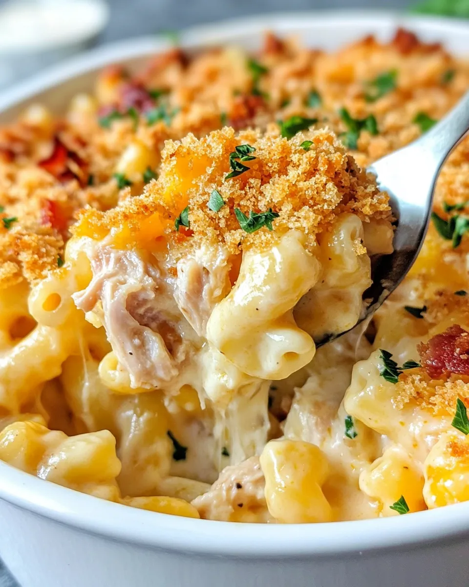 Easy Smoky Chipotle Chicken Mac and Cheese recipe photo