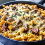 Homemade Steak & Green Chile Mac and Cheese photo