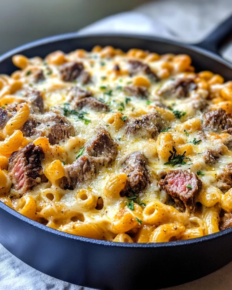 Homemade Steak & Green Chile Mac and Cheese photo