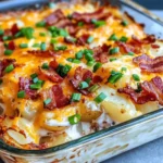 Homemade Steakhouse Bacon-Style (Turkey) Potato Bake photo