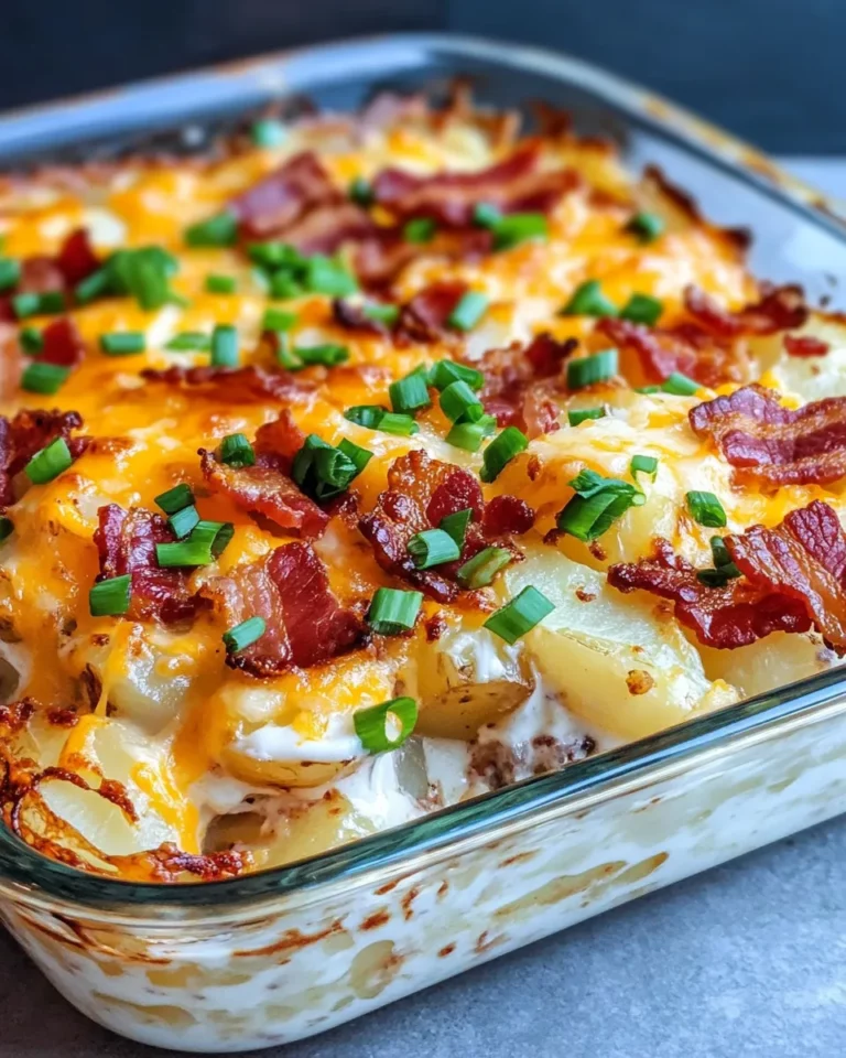 Homemade Steakhouse Bacon-Style (Turkey) Potato Bake photo