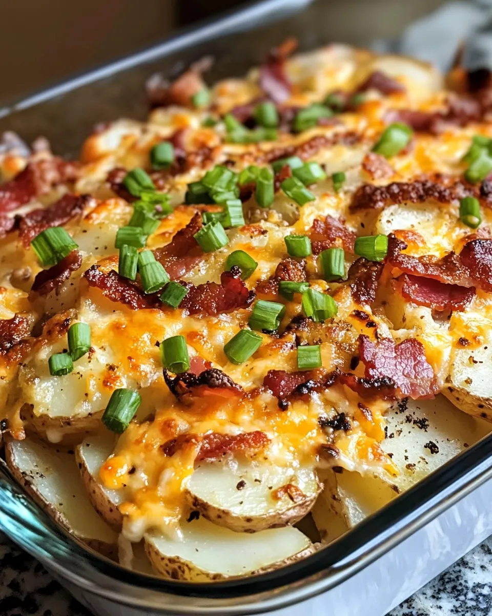 Classic Steakhouse Bacon-Style (Turkey) Potato Bake image