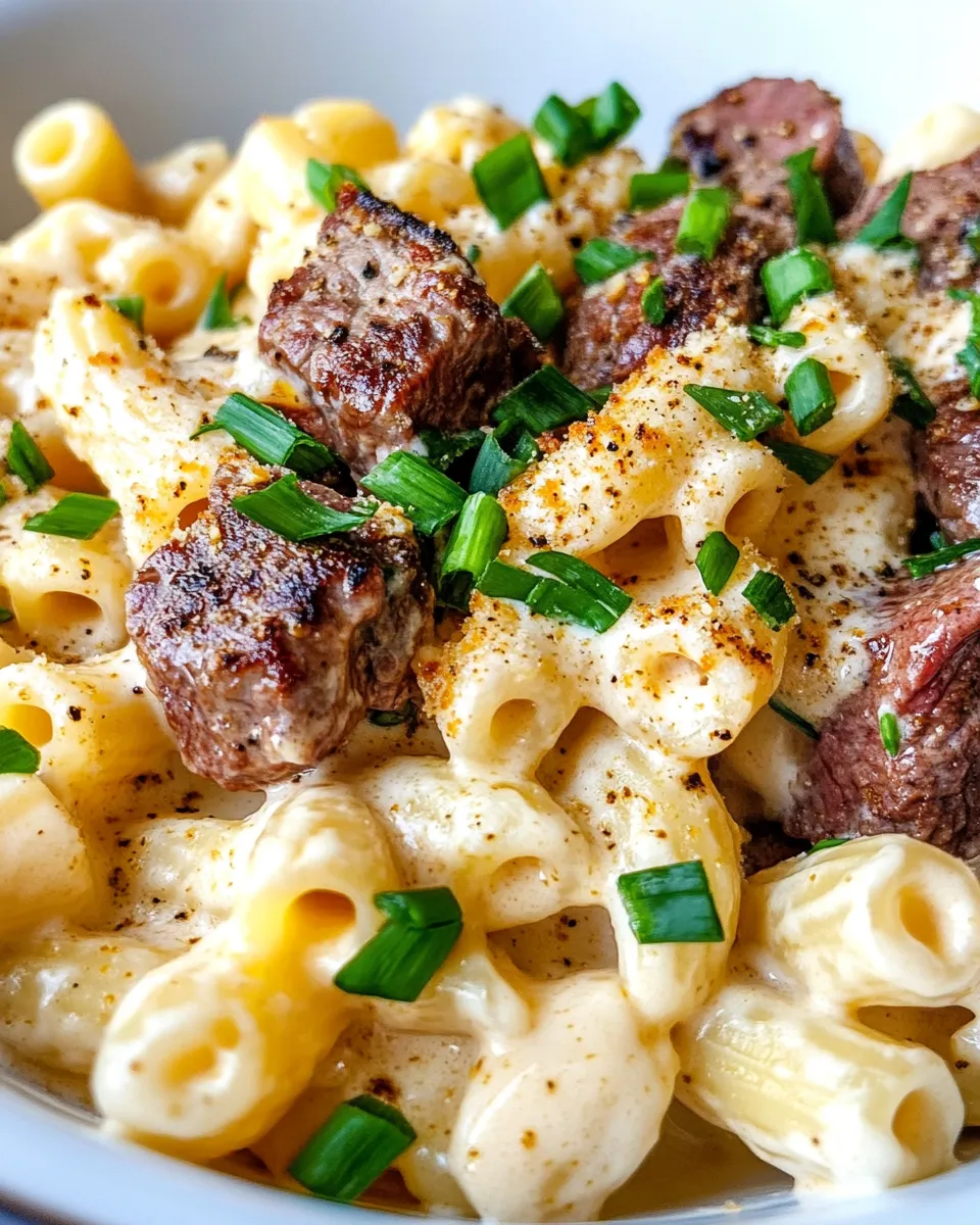 Homemade Steakhouse Creamy Horseradish Mac photo