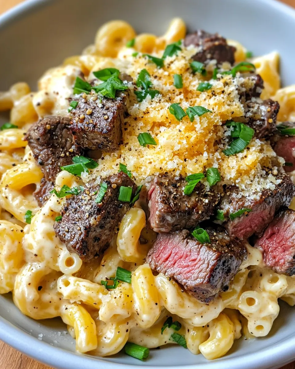 Easy Steakhouse Creamy Horseradish Mac recipe photo