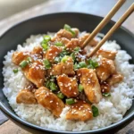 Homemade Sticky Sesame Chicken Rice Bowls (Quick) recipe photo