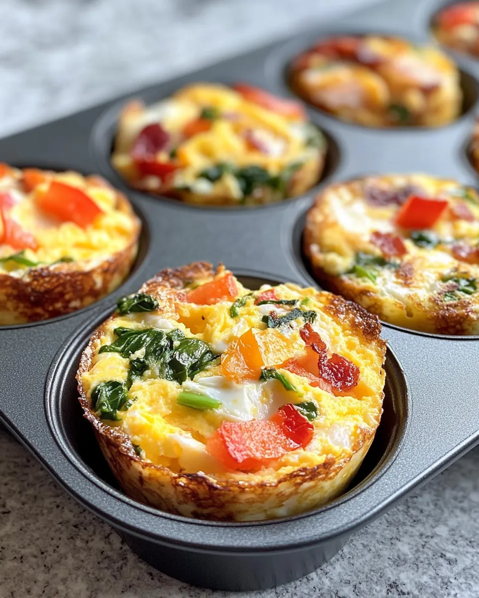 Classic Veggie Egg Muffins (Freezer-Friendly) dish photo