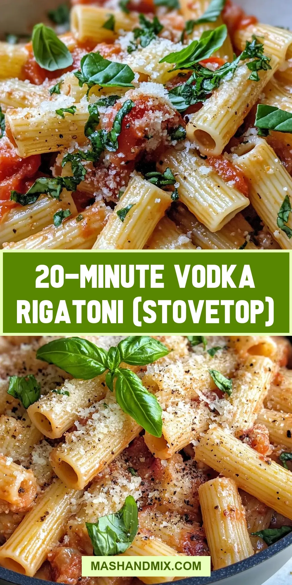 The Best 20-Minute Vodka Rigatoni (Stovetop) Ever