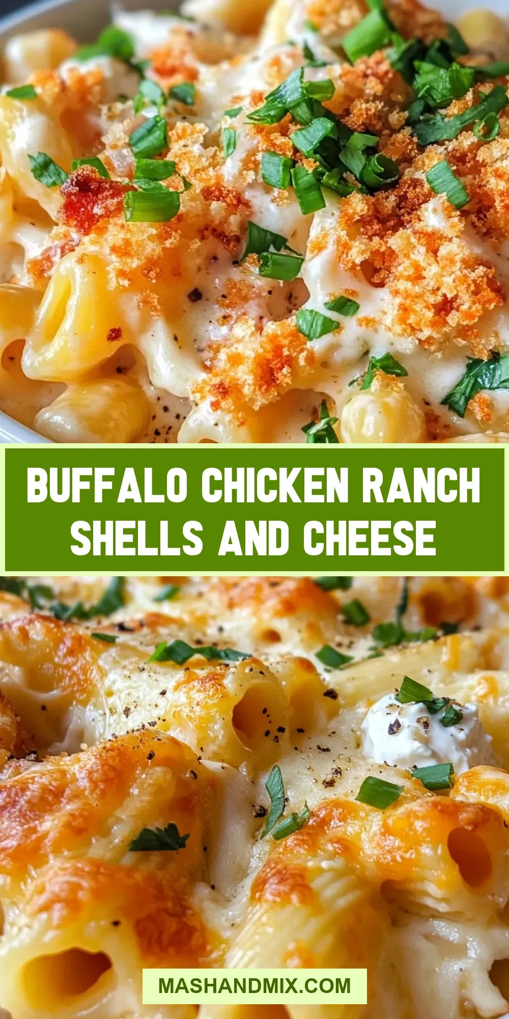 Buffalo Chicken Ranch Shells And Cheese (Simple & Delicious)