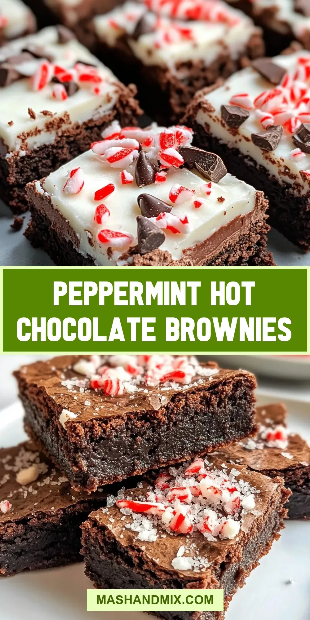 How To Make Quick Peppermint Hot Chocolate Brownies