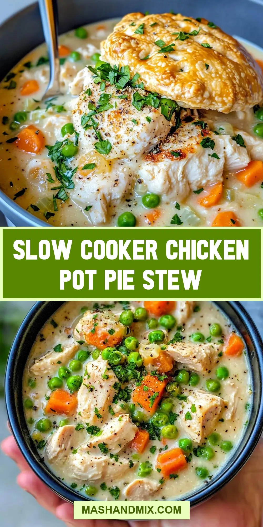 How To Make Delicious Slow Cooker Chicken Pot Pie Stew