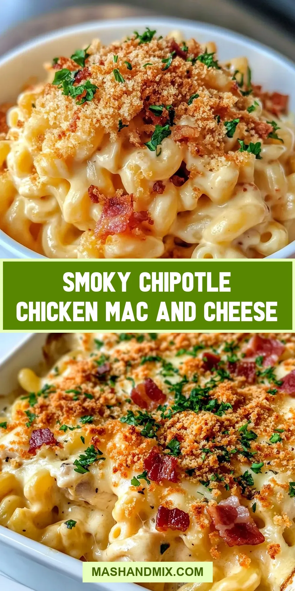 The Best Smoky Chipotle Chicken Mac And Cheese Ever