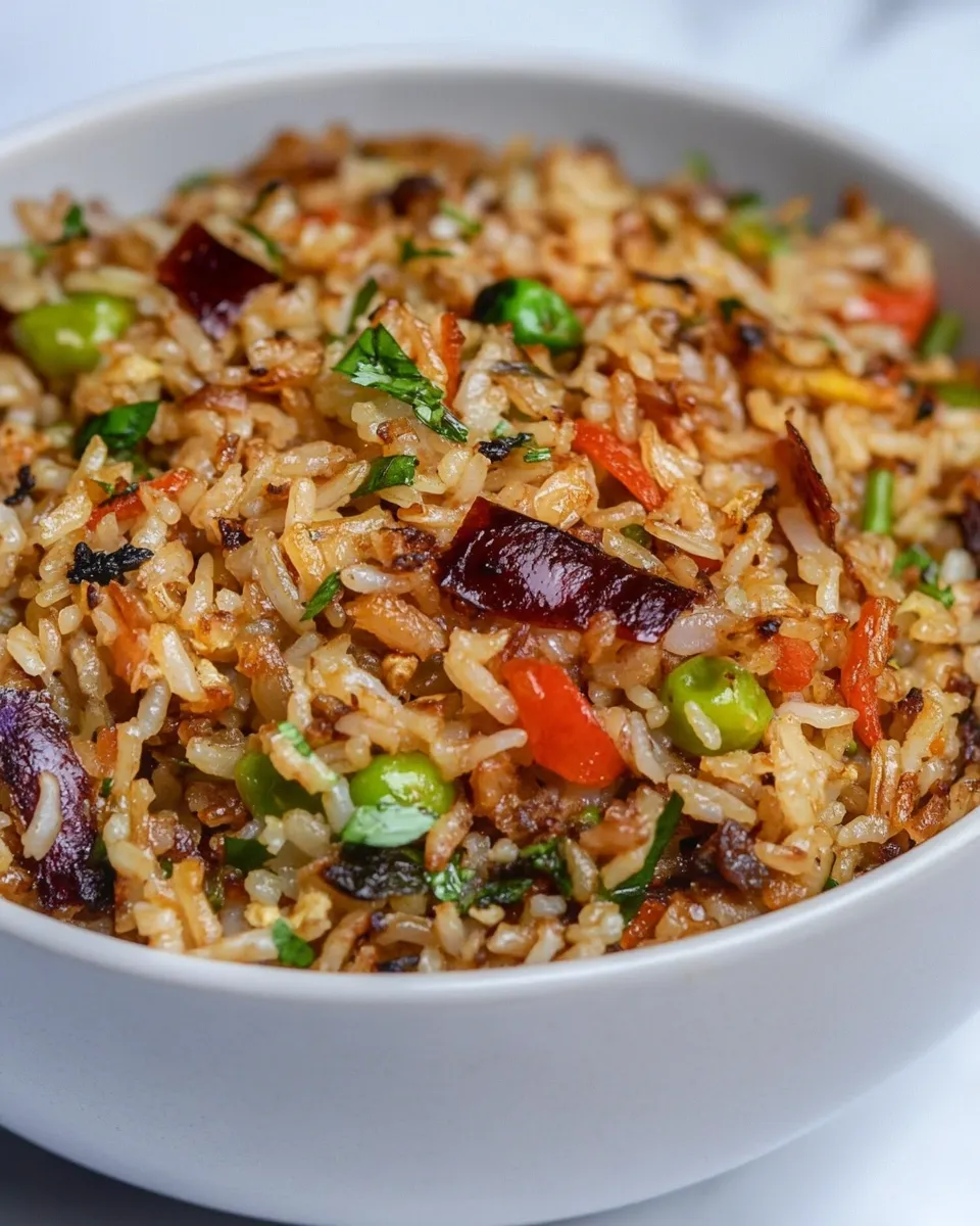 Easy Air-Fryer Fried Rice recipe photo