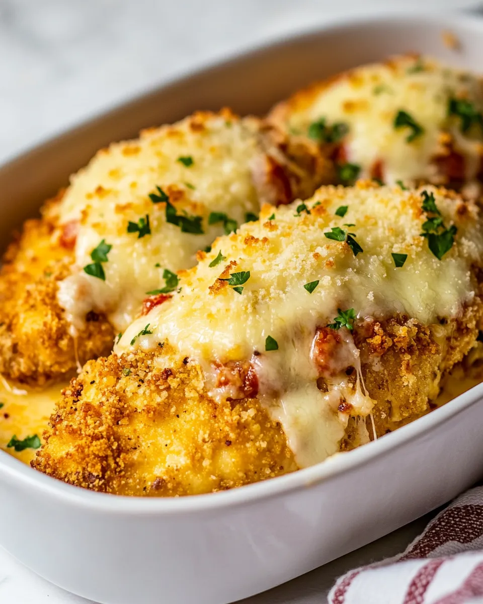 Classic Air Fryer Chicken Parmesan dish photo
