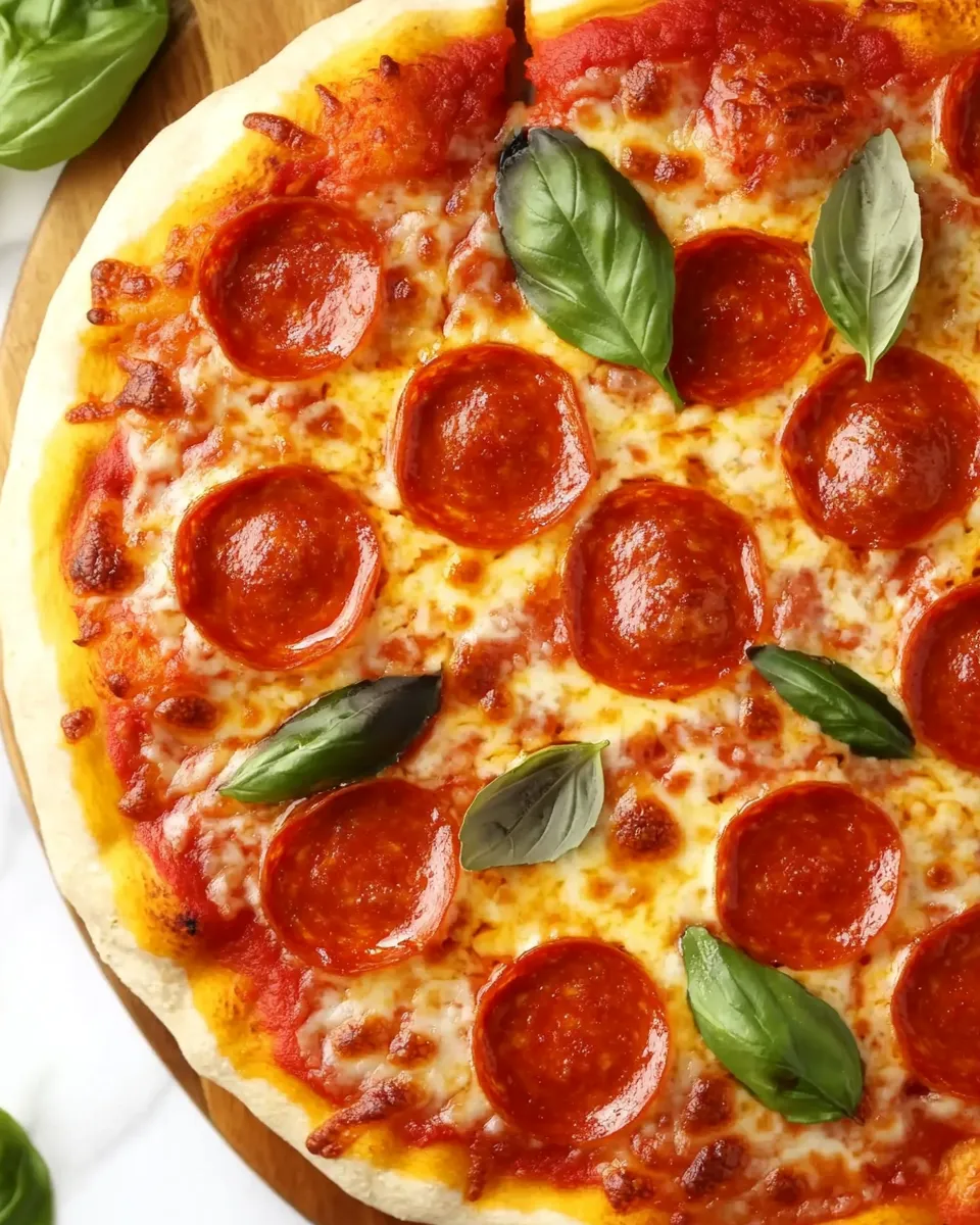 Classic Air Fryer Pizza from Scratch image