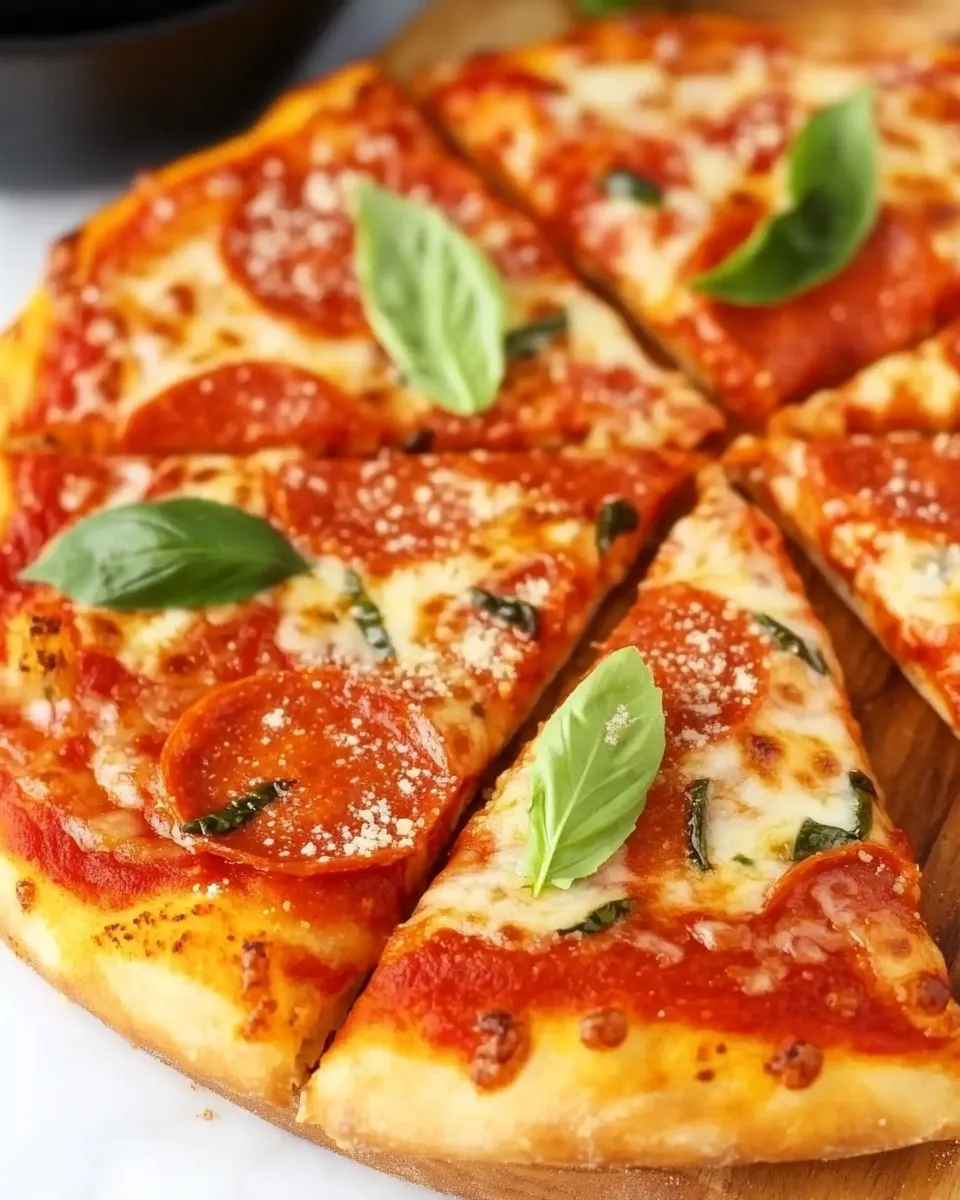 Easy Air Fryer Pizza from Scratch recipe photo