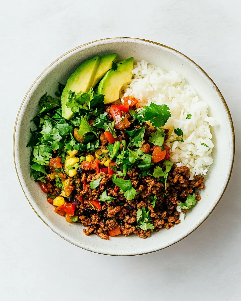 Classic Asian Ground Beef dish photo