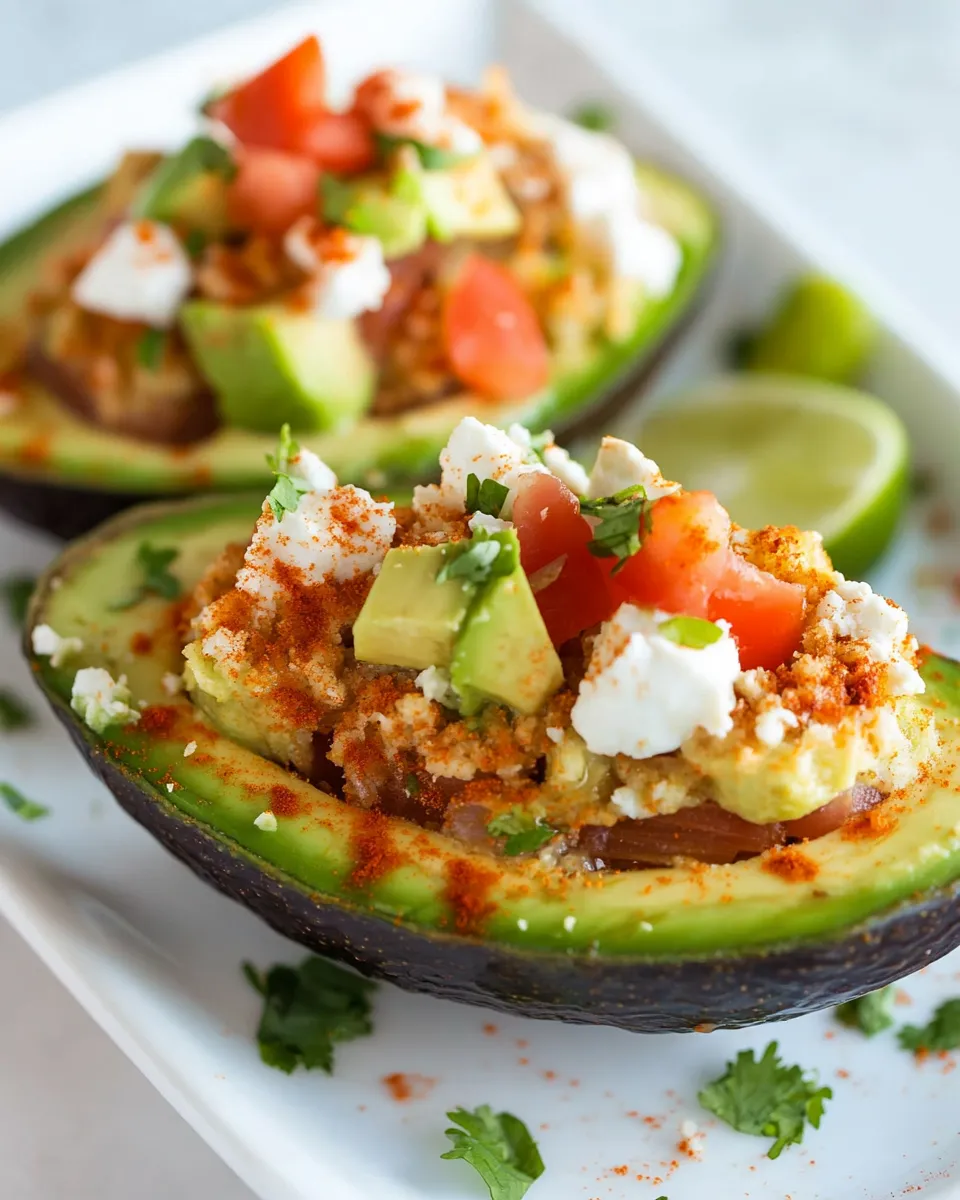 Classic Baked Stuffed Avocado image