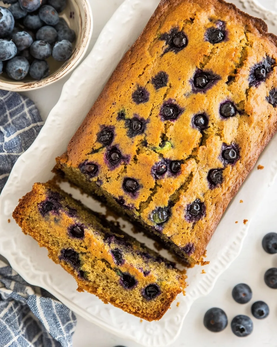 Homemade Blueberry Zucchini Bread photo