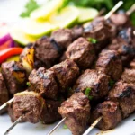 Homemade Brazilian Beef Kebabs recipe photo