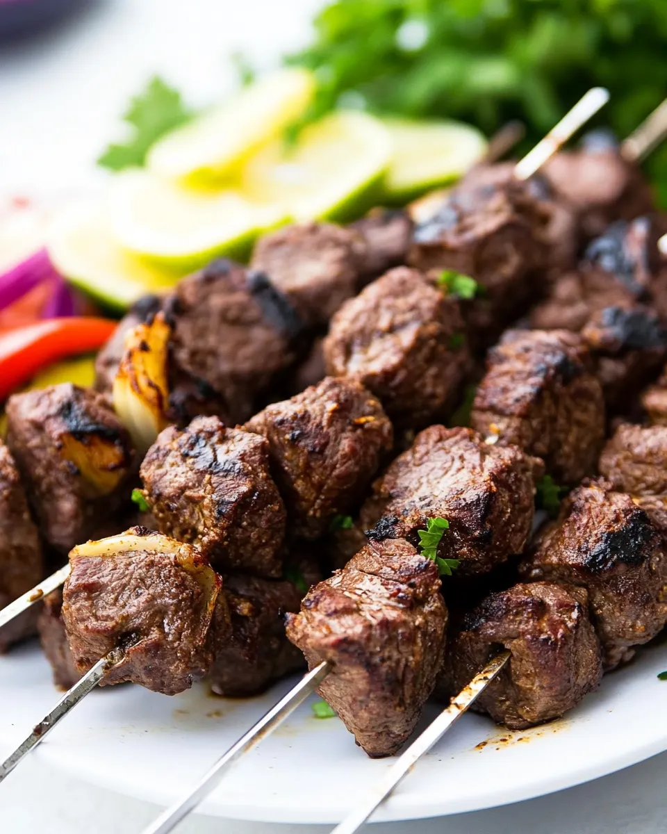Homemade Brazilian Beef Kebabs recipe photo