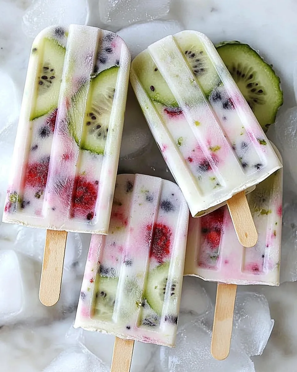 Easy Breakfast Popsicles food shot