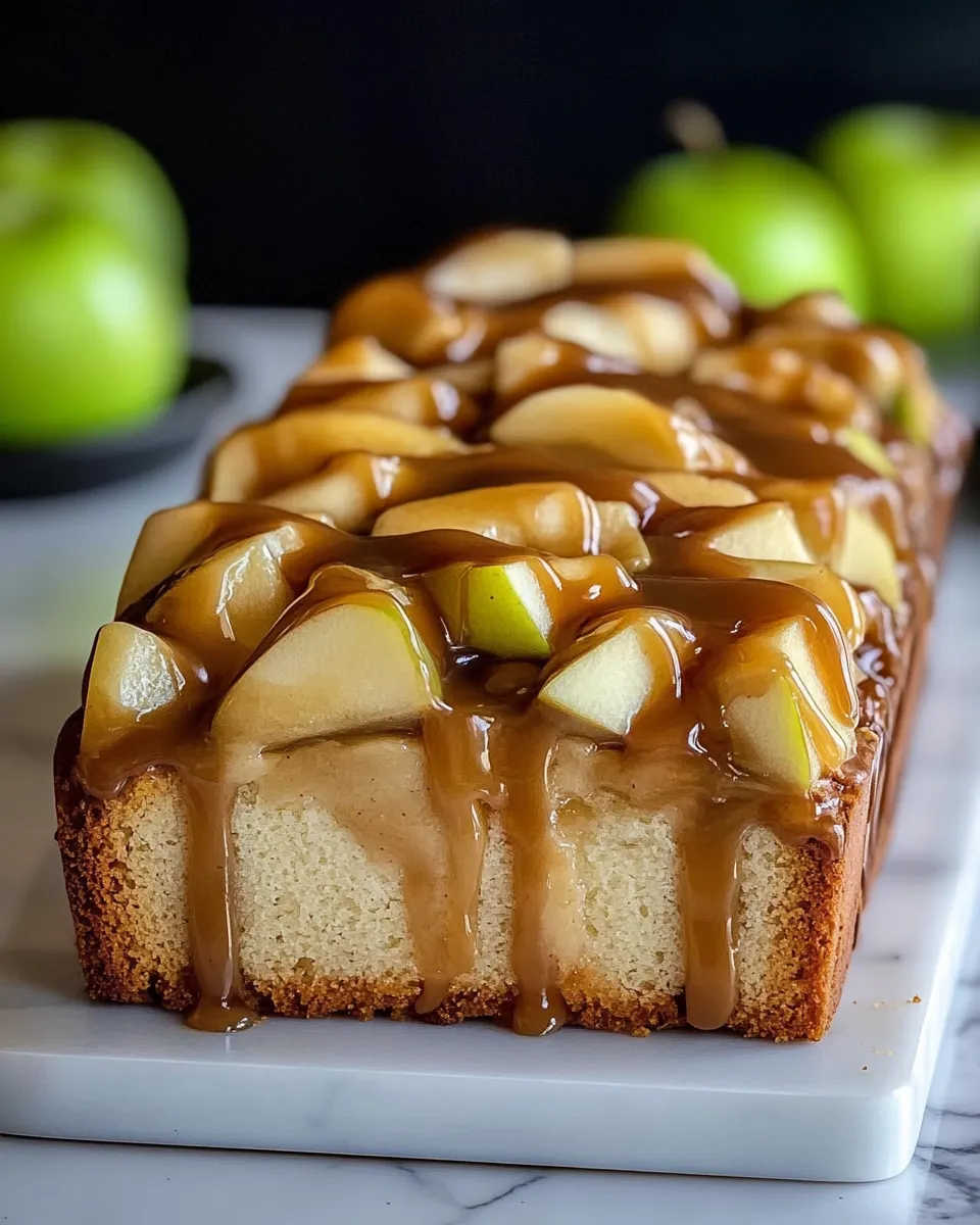Easy Caramel Cheesecake Stuffed Apple Bread recipe photo