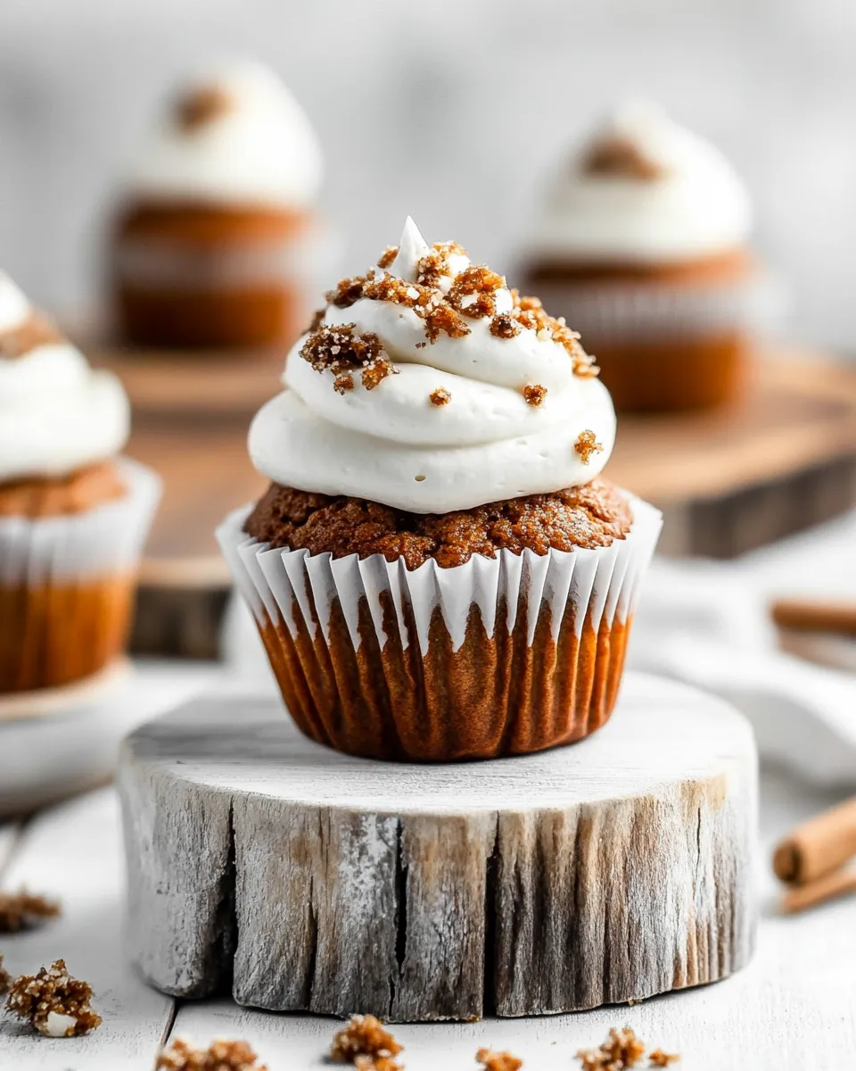 Classic Carrot Cake Cupcakes image