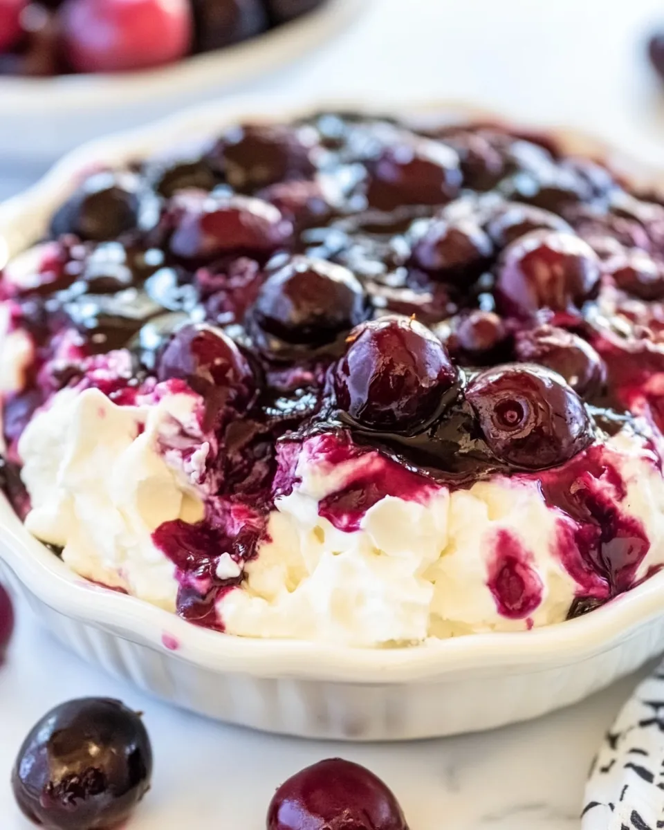 Homemade Cherry Cheesecake Dip photo