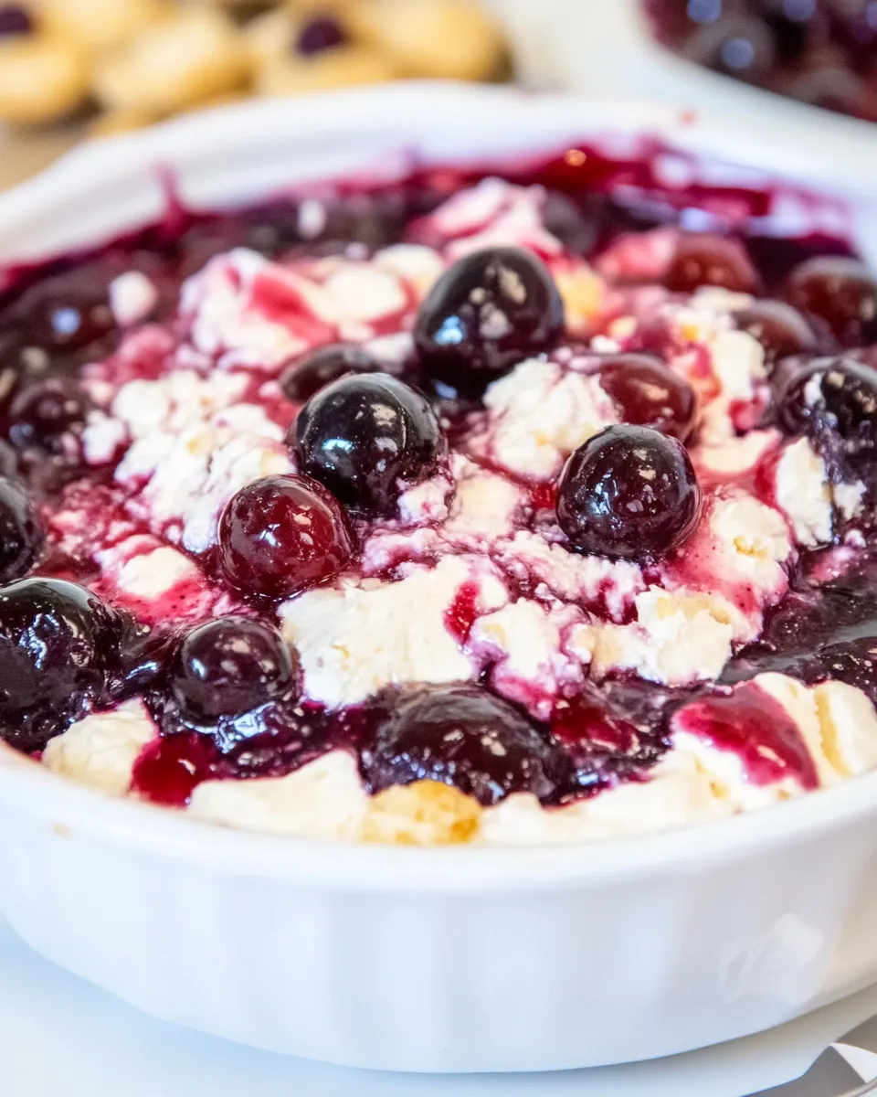 Classic Cherry Cheesecake Dip recipe image