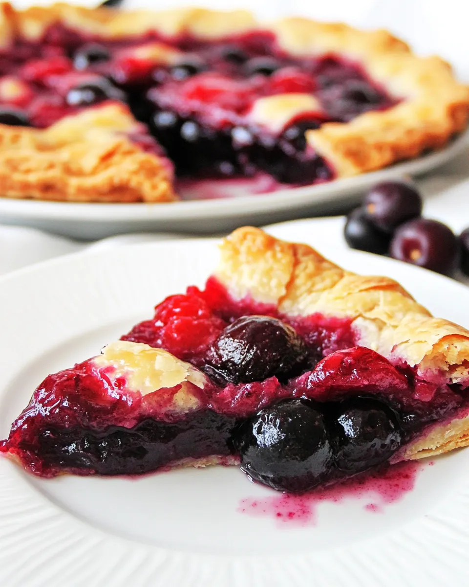 Classic Cherry Galette Recipe image