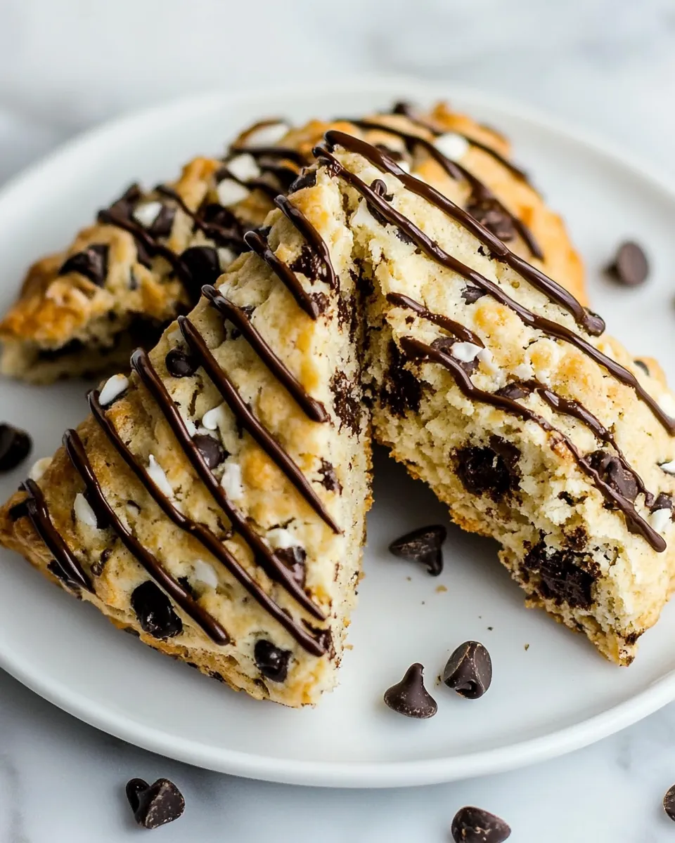 Delicious Chocolate Chip Scones recipe photo