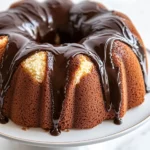 Homemade Chocolate Glaze for Pound Cake photo