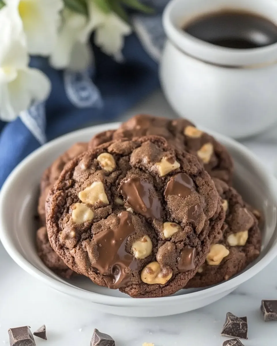 Easy Chocolate Toffee Cookies dish photo