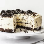 Homemade Cookies and Cream Ice Cream Cake photo