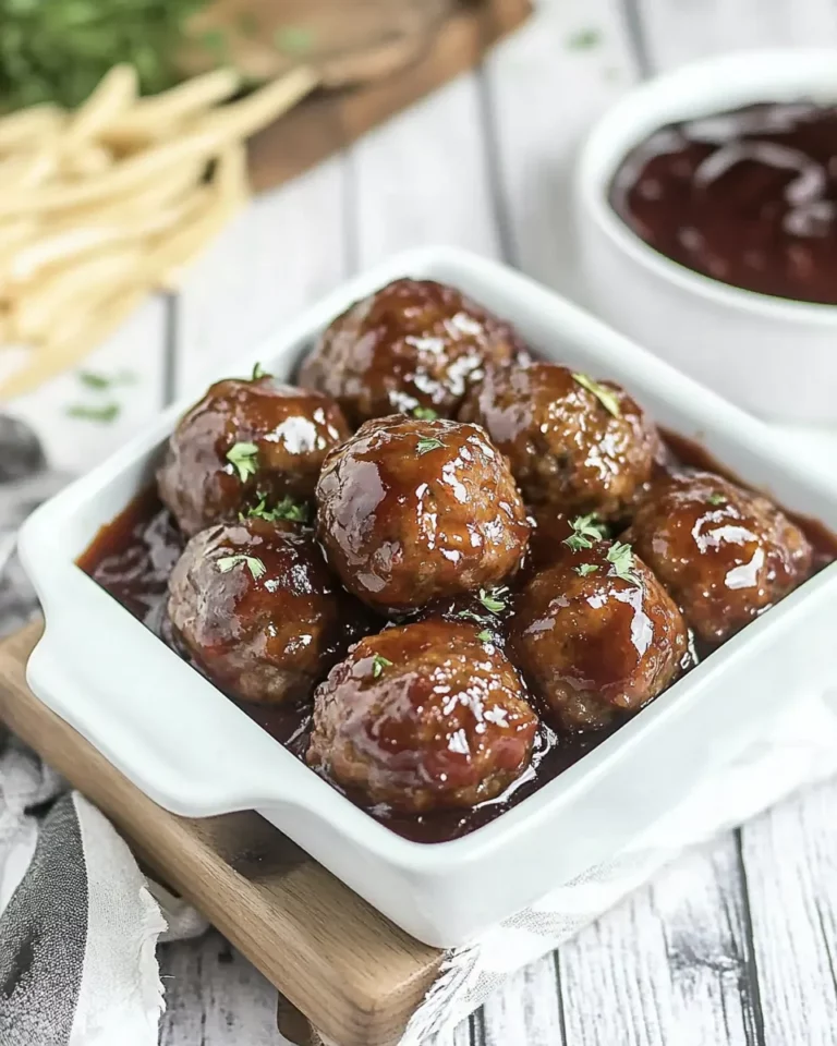 Homemade Cranberry Baked Meatballs photo