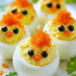 Homemade Deviled Egg Chicks recipe photo