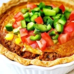 Homemade Easy Taco Quiche photo