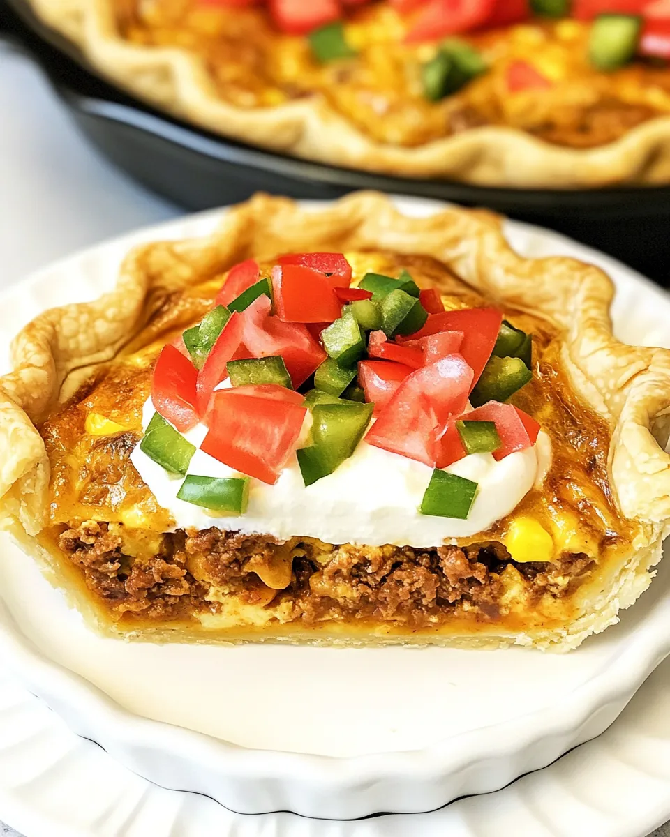 Classic Easy Taco Quiche image