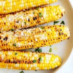 Homemade Garlic Butter Grilled Corn photo