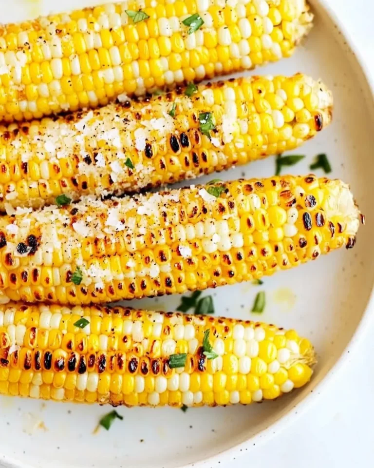 Homemade Garlic Butter Grilled Corn photo