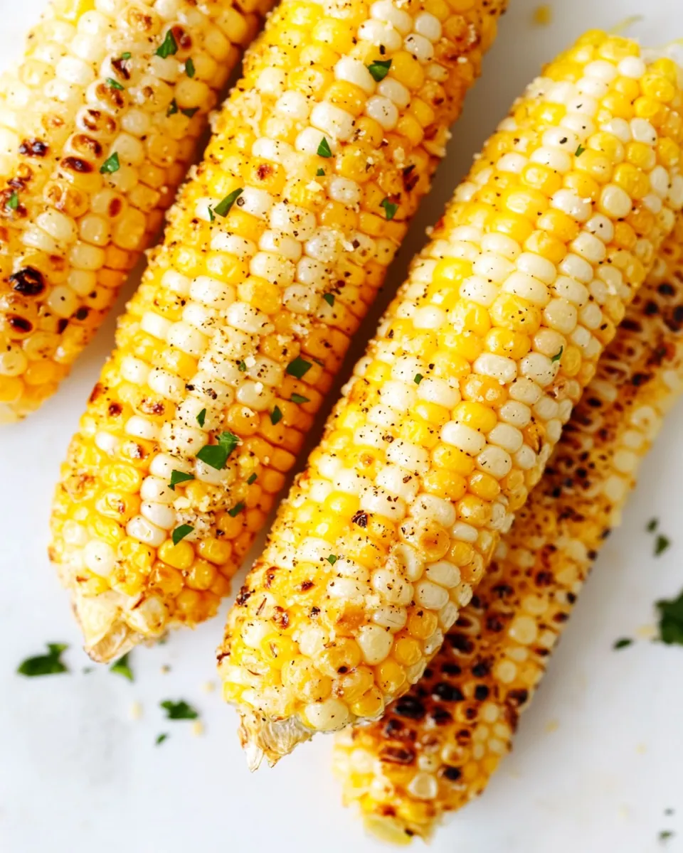 Classic Garlic Butter Grilled Corn image