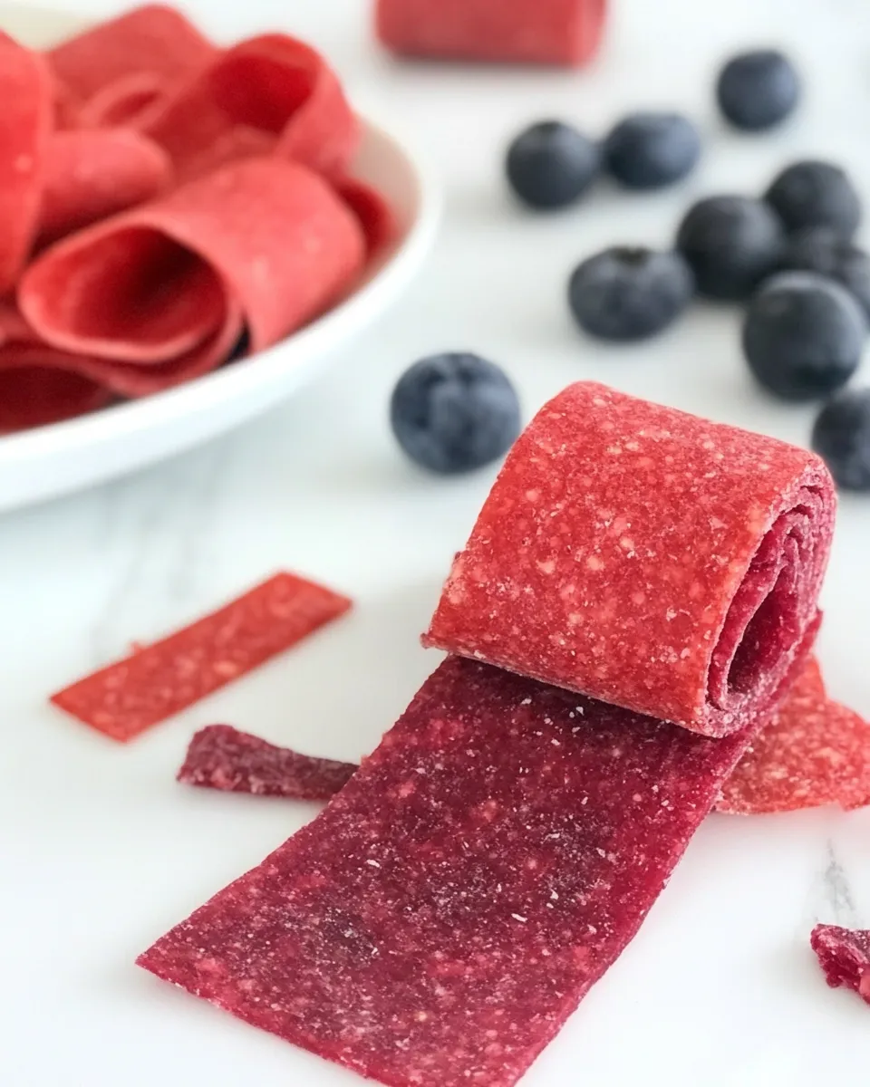 Classic Homemade Fruit Roll-Ups image