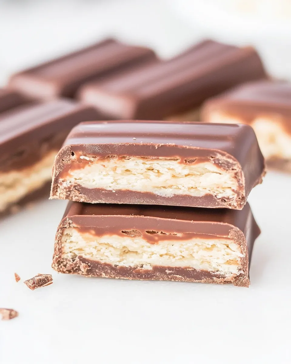 Delicious Homemade Kit Kat Bars Recipe photo