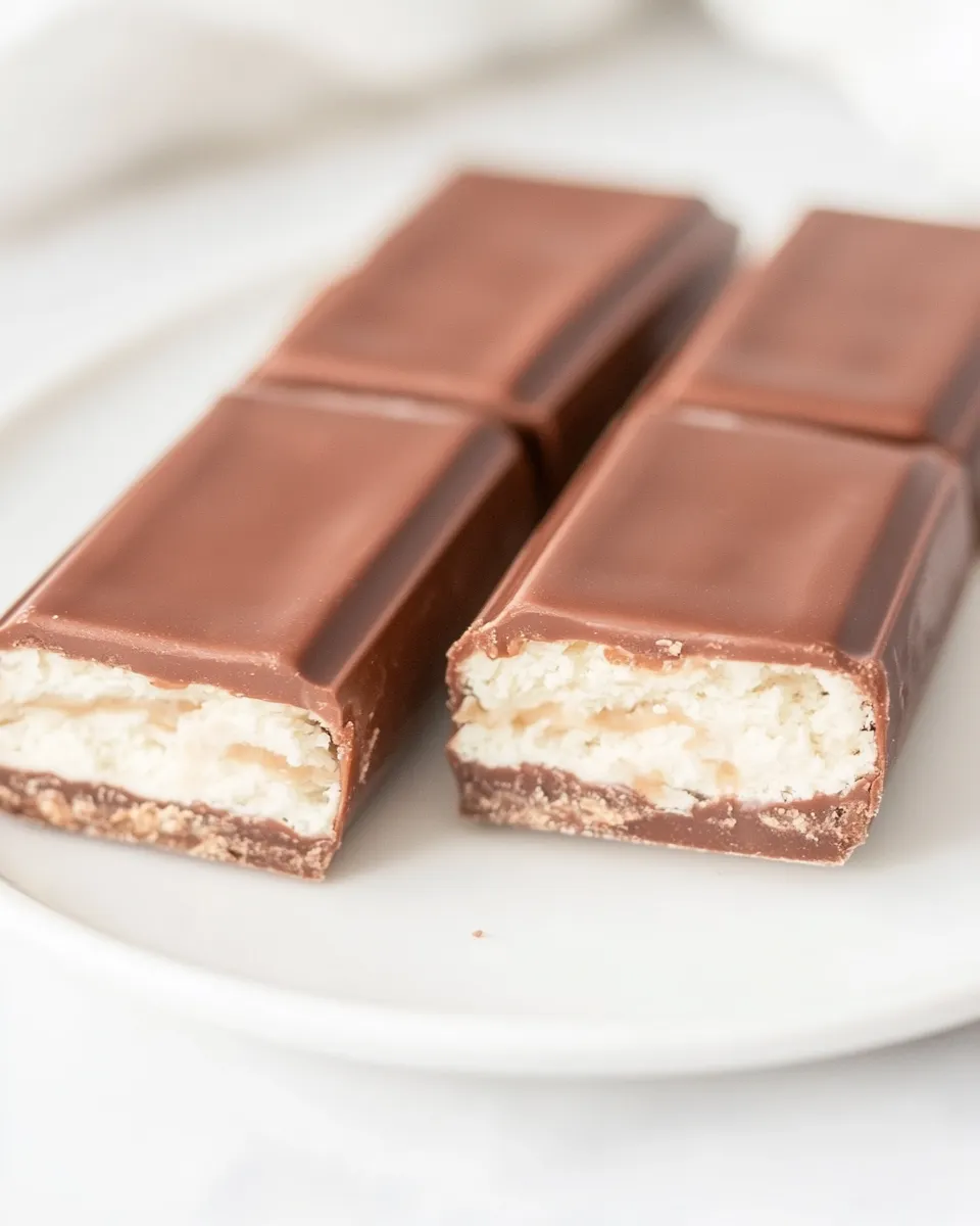 Easy Homemade Kit Kat Bars Recipe image