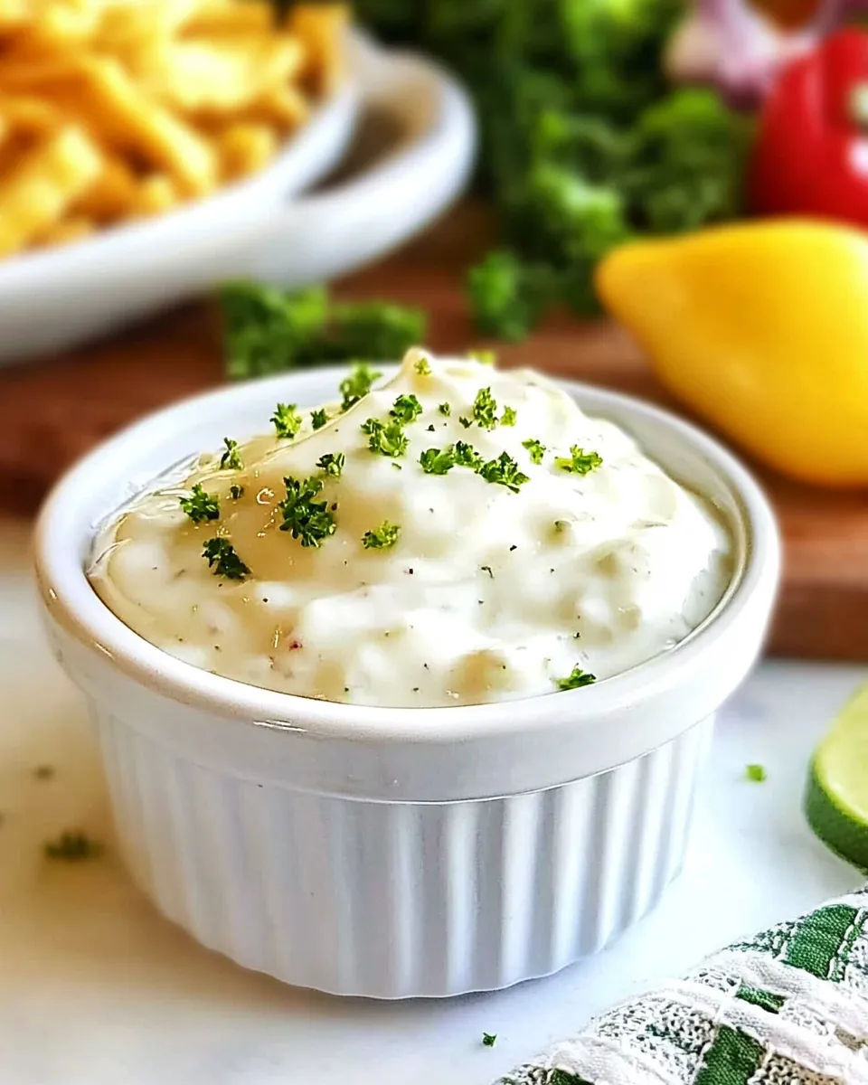 Easy Homemade Tartar Sauce Recipe image