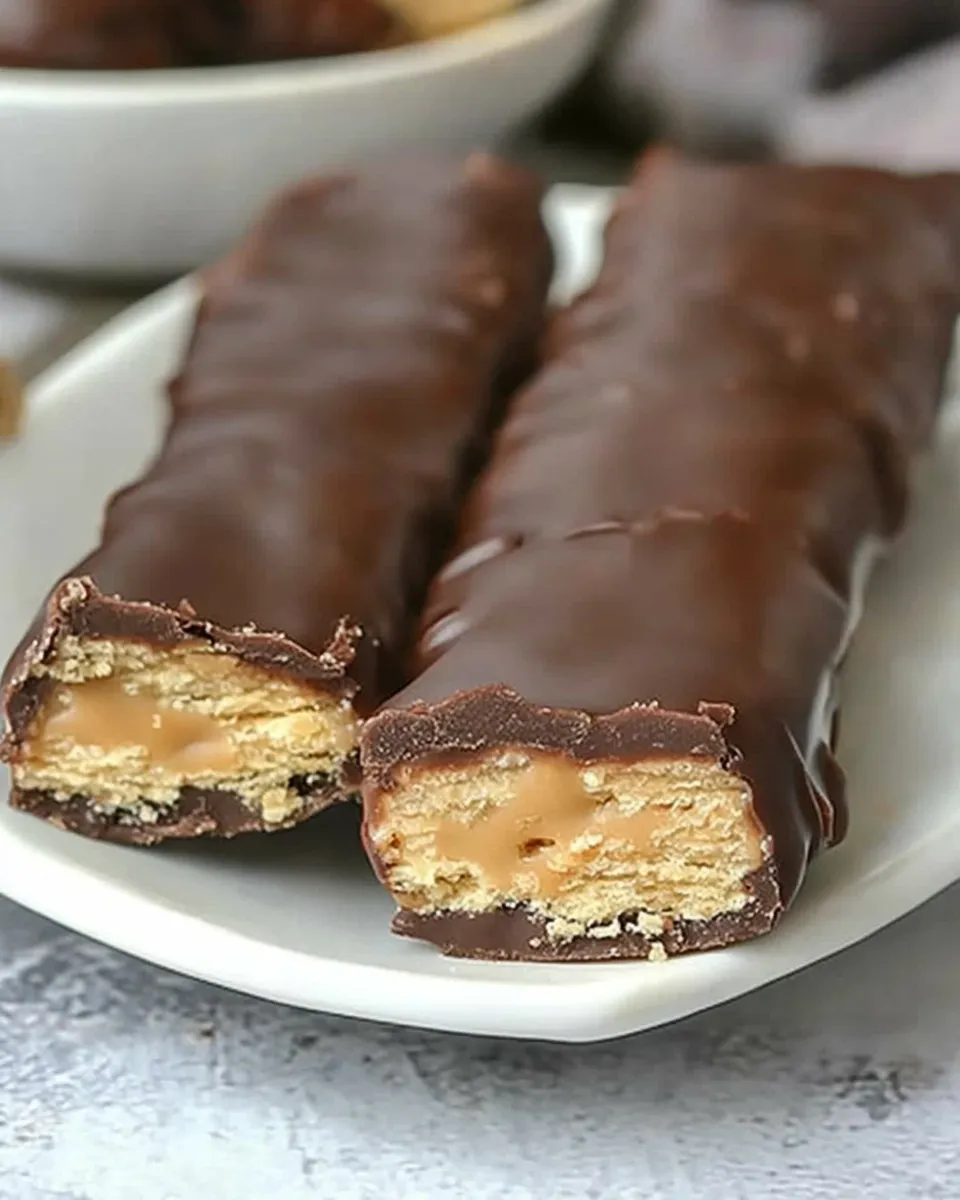 Easy Homemade Twix Bars dish photo