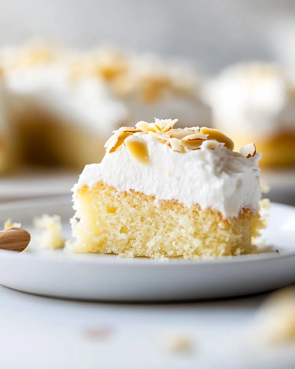 Classic Lemon-Coconut Almond Cake dish photo