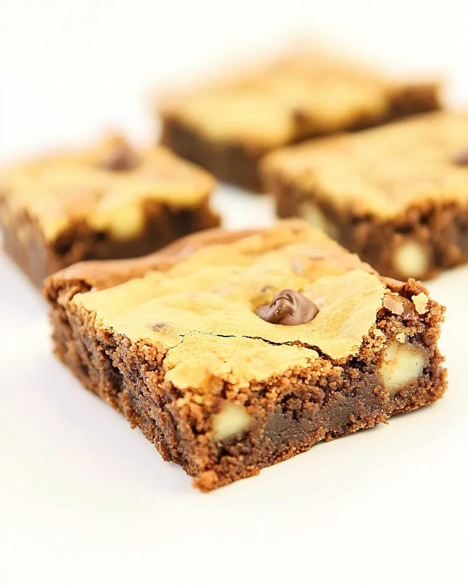 Homemade Macadamia Chip Brownies photo